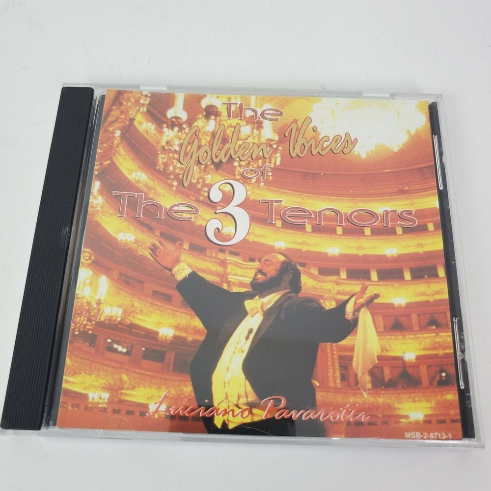 The Golden Voices of The 3 Tenors CD‎ Luciano Pavarotti Music
